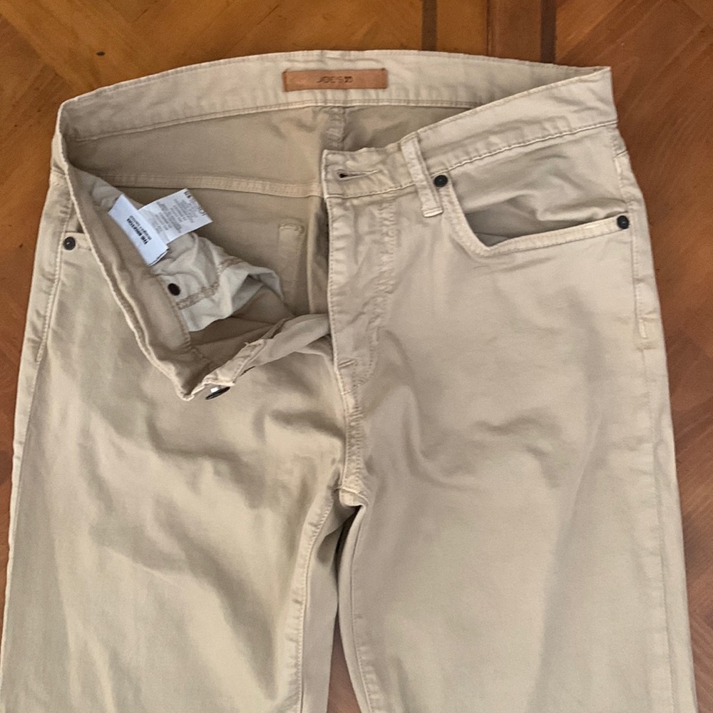 Joe’s The Brixton Pants, Tan, Mens Size 30, Straight and Narrow,Great Condition